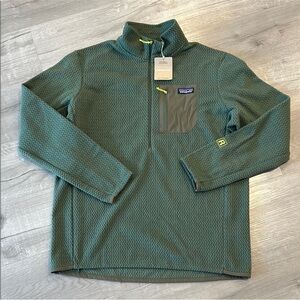 Patagonia men’s R1 Air Zip NWT